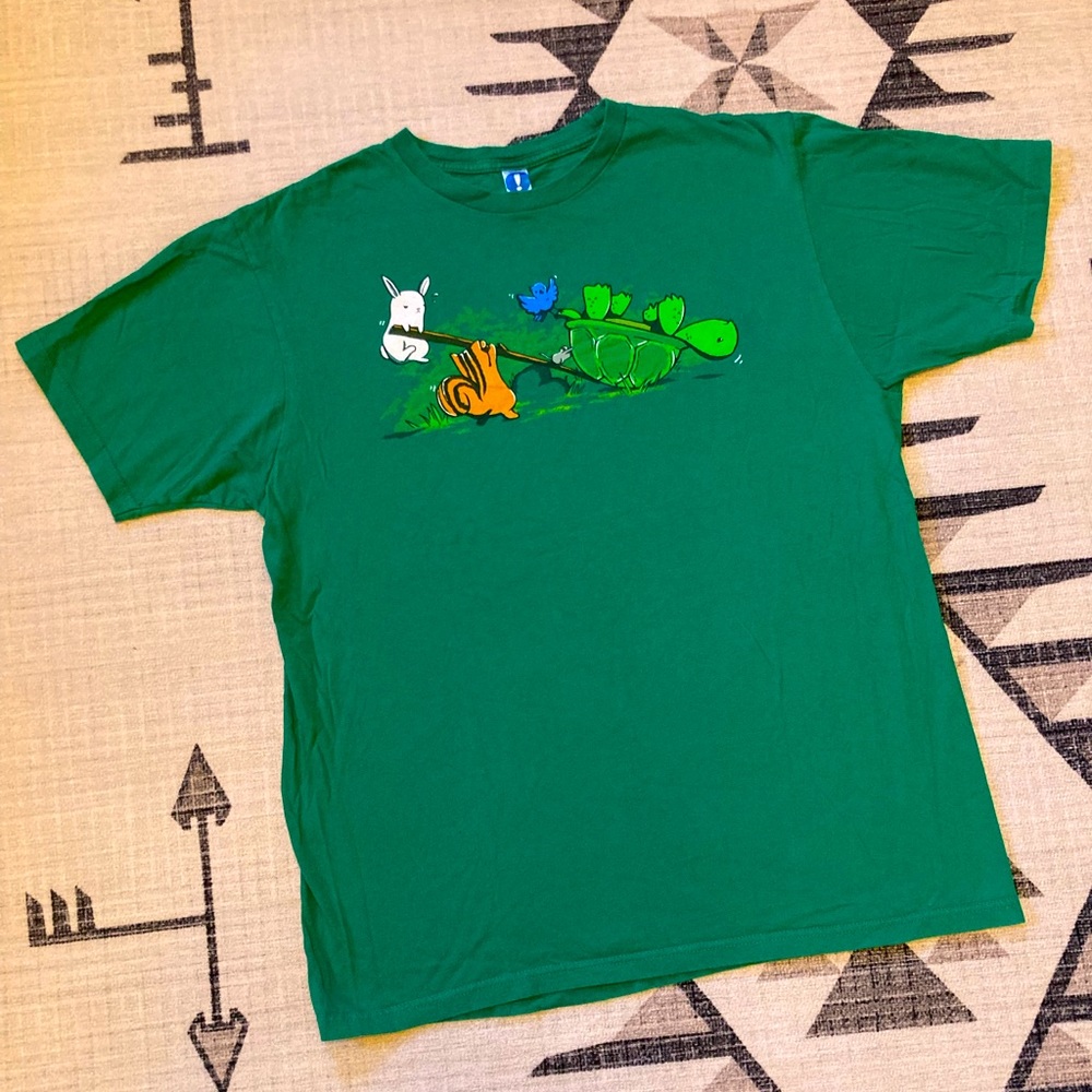 Woot Turtling Tee, L